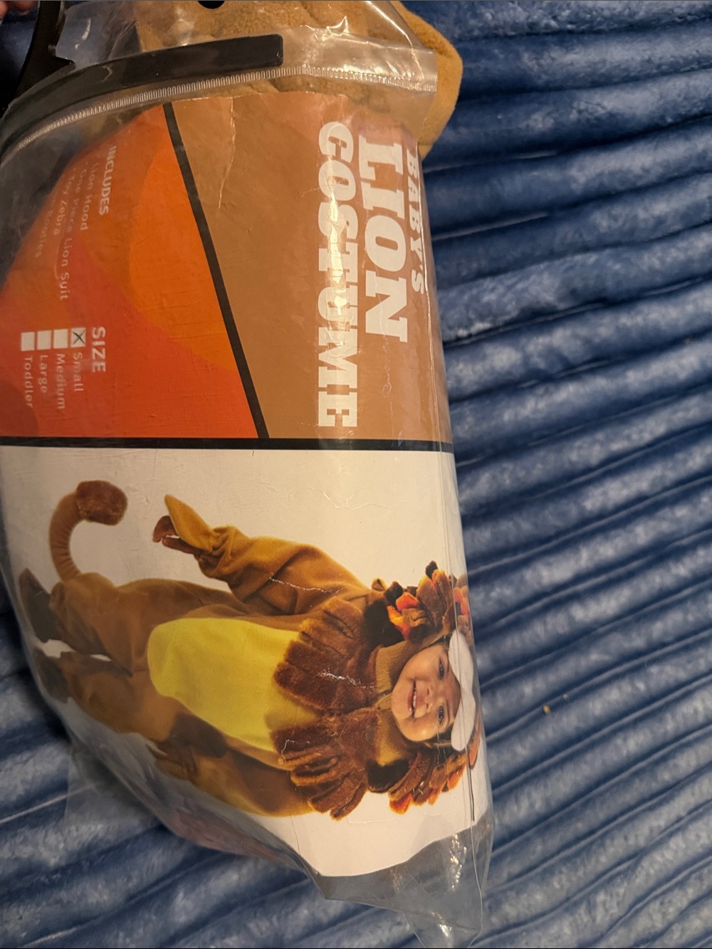 Kids Brown Lion Costume by (Brown/Yellow) with matching accessory for the dog.